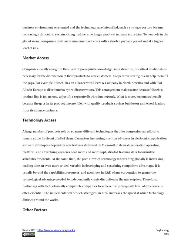 Fundamentals of Global Strategy - Page 188